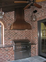 Harris Outdoor Vent Hood #124
